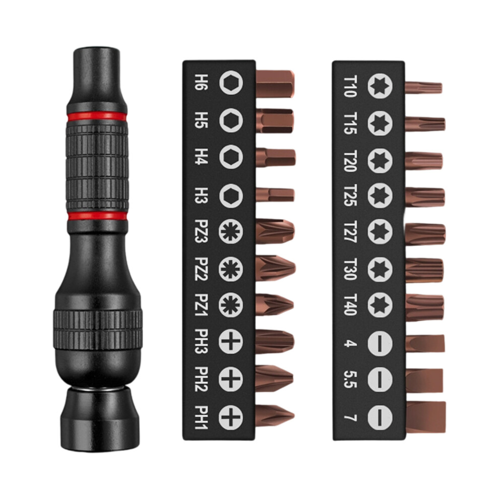 Ergonomic Lightweight Heavy Duty 6.35Mm Screwdriver-Package A 7696000547428
