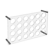 Elegant Acrylic Coffee Capsules Display Stand Storage Stand For