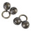 2pack Luxurious Handmade Collar Bells Pet Trackers-wire bell 6