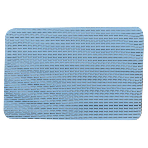 Shower Mat Protective PVC Bath Mat for Slip-light blue Style 4