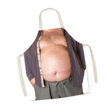 Tablier imprimé en 3D amusant, idéal pour les barbecues et les-1