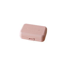 Lekvrije dagelijkse pillencontainer Voedselveilig Plastic-Roze L