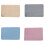Shower Mat Protective PVC Bath Mat for Slip-light blue Style 4 2