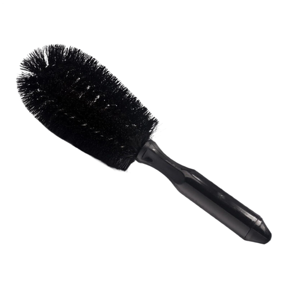 Wheel Rim Cleaner Brush Ergonomic Detailing Tool With Nonslip Grip For Cars Motorcycles Suvs Sedans Trucks Rvs Black 9339159518281