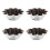 4Pcs Eggs Tart Molds Small Cupcakes Cake Cookie Molds Aluminium 1