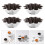 4Pcs Eggs Tart Molds Small Cupcakes Cake Cookie Molds Aluminium 2