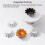 4Pcs Eggs Tart Molds Small Cupcakes Cake Cookie Molds Aluminium 6