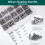 Corrosion Resistant Screws, High-Quality Materials Assortment Kit for Easy to Use Projects (Hex Socket Head Cap Screws) 3