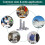 Corrosion Resistant Screws, High-Quality Materials Assortment Kit for Easy to Use Projects (Hex Socket Head Cap Screws) 4