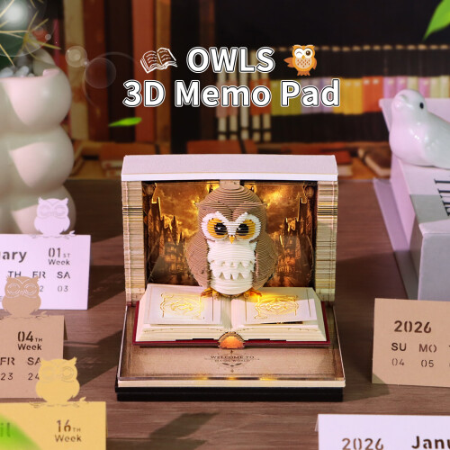 Brighten 3D Falcon Theme twenty twenty six Planner Notebook 1