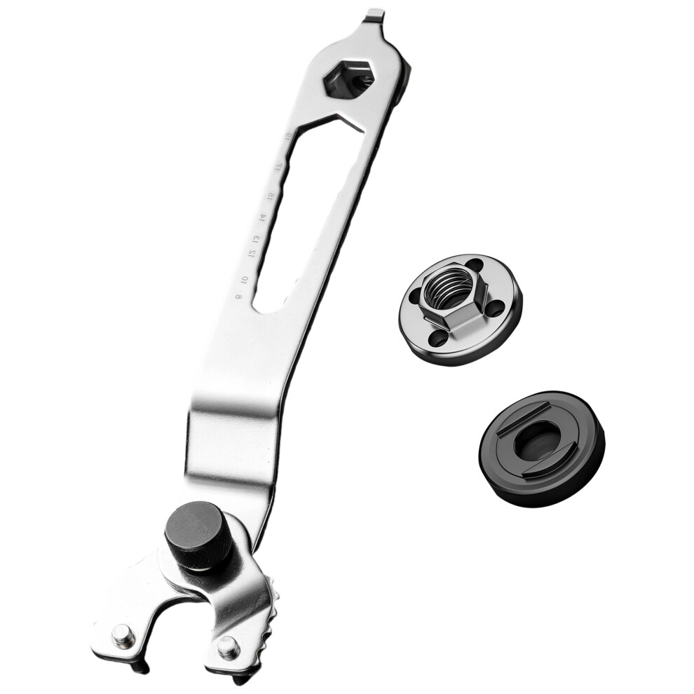 Ergonomic Angle Grinder Adjustable Wrench 12-Pressure Plate 7696000548272