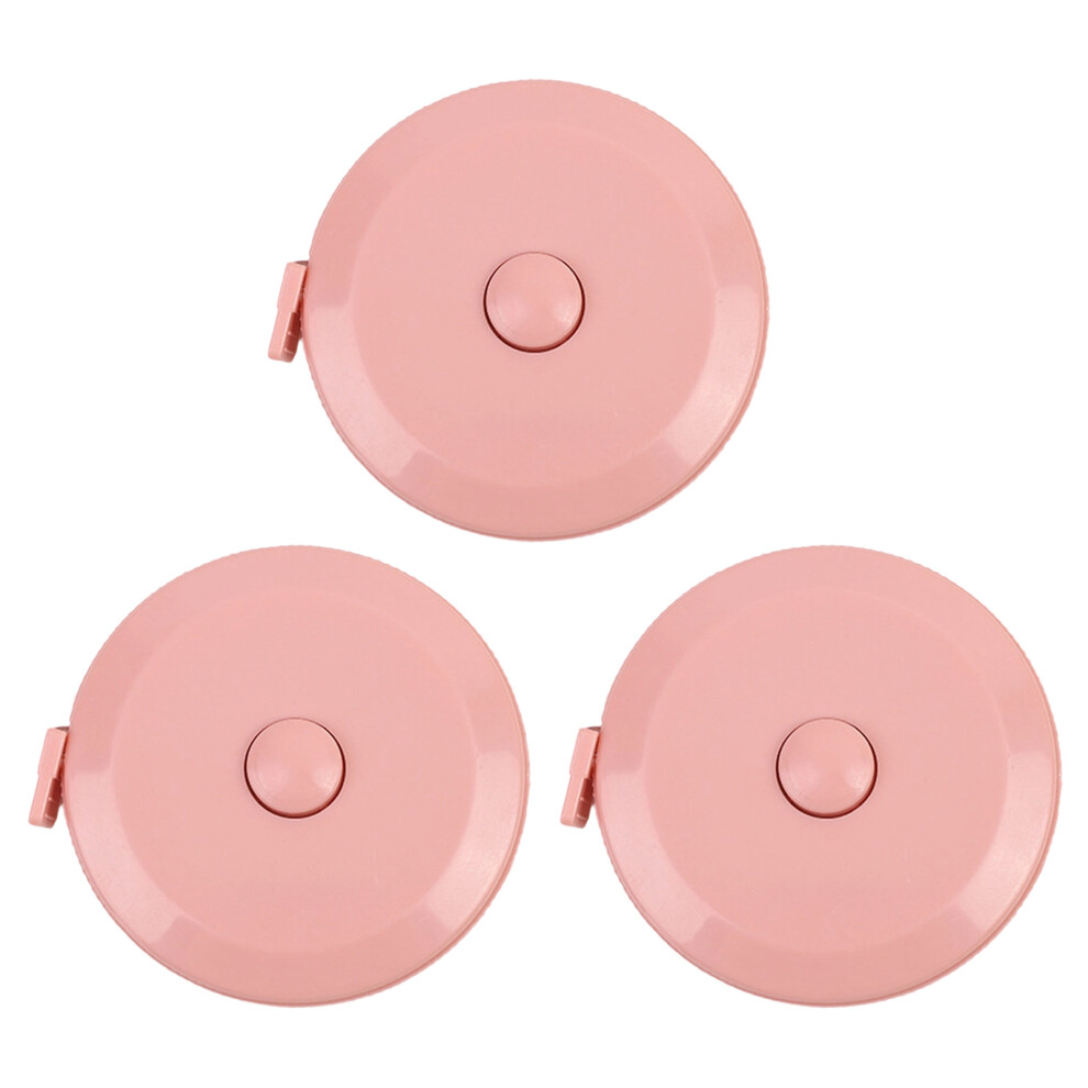 1.5M Fiber Glass Tape Measure Abs Construction Unit-Pink 7696000549866