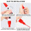 Tile Grout Repair Marker 3mm Fine Tip for Bathroom Kitchen-Blue 7