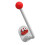 Ruimtebesparende haarclip en bandopslagoplossing-Rood 1
