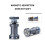 Heatproof Magnetic PCB Device Modifiable Height Permanent-Blue 4