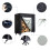 Firewood Stand Cover Cloth Convenient Log Storage Solution-S 5