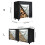 Firewood Stand Cover Cloth Convenient Log Storage Solution-S 4