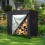 Firewood Stand Cover Cloth Convenient Log Storage Solution-S 6