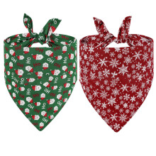 Pet Christmas Fashion, Christmas Dog Bandanas With Reversible Design For Unmatched Versatility, Durable Fabric Ensuring Longevity And Style For Your F