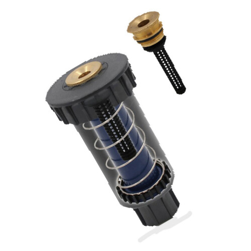 Copper Ground Sprinkler Head Full Rotatable Capability Sprinkler