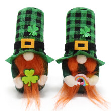 Ensemble de 2 Figurines de poupée Gnomes en peluche, ornement