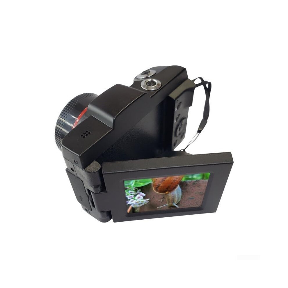16Mp Digital Camera 1080P Video Recording, Antishake Image Stabilization Black 9323874256283