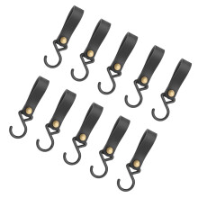 S Haken voor PU lederen band 125x33mm Multifunctioneel-Zwart