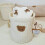 Baby Diaper Caddys Bear Storage Basket with Handle Diaper 6