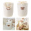 Baby Diaper Caddys Bear Storage Basket with Handle Diaper 3