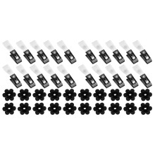 Pak van 20 Yard Vlaghouder Clips Stoppers voor Tuindecoratie