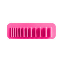 Silicone Cosmetic Brush Storage Rack Drying Rack-rose red