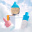 Silicone Bottle Cover Dustproof Protections Cover-Blue 6
