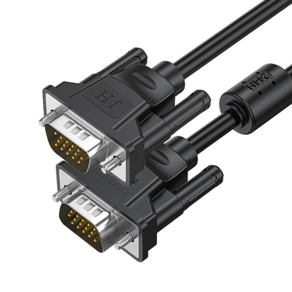 Vga Cable 15Pin Male To Male, Durable Display Cable, 1080P Video Support, 3M Length, For Computers And Tvs 9067246111960