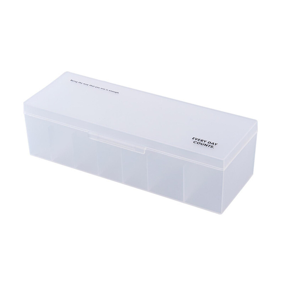 Cable Storage Organizer With Lid Dustproof Wire Office-White 7704000270809