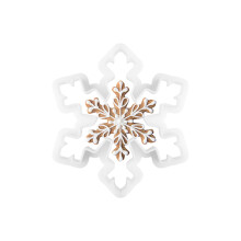 Exquisite Snowflake Molds 3D Handmade Soap Bar Craft-Type C