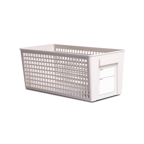 Labelable Storage Basket Plastic Vegetables Fruit-apricot small