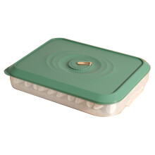 Dumplin Storage Box Large Capacity Multi Layer-Green 1-tier