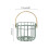 Rustic Wire Egg Basket Vegetable Fruit Serving Basket-Green S 5