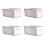 Labelable Storage Basket Plastic Vegetables Fruit-apricot small 5
