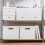 Household Desktop Baskets Storage Plastic Organization Box-C 7