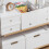 Household Desktop Baskets Storage Plastic Organization Box-C 5