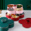 Double-Layer Rotating Fruit Bowl Wedding Snack-Serving Tray-B 6