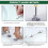 Toilet Seat Hinges Screws Lid Top Fixing Hinge Replacement Nut 4