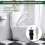 Toilet Seat Hinges Screws Lid Top Fixing Hinge Replacement Nut 5