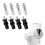 Toilet Seat Hinges Screws Lid Top Fixing Hinge Replacement Nut 2