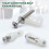 Toilet Seat Hinges Screws Lid Top Fixing Hinge Replacement Nut 7