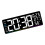 Horloge LED colorée avec plusieurs fonctions, y compris-Blanc 1