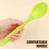 Cuillère à Dessert souple, ustensiles en Silicone,-Ensemble de 5 5