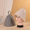 Wool Felt Sauna Hat Russian Banya Bath Showering Heads Hat-Gray 4