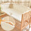 Breathable Cot Bumper 180Cm Cot Rail Cover Side Cushions Adjustable Baby Cot Padding 2